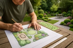 Een maatwerk tuinontwerp laten maken en wat het verschil is met een standaardoplossing